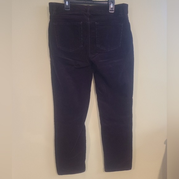 Chaps Brown Corduroy Stretch Waist Jeans - 10 - Picture 3 of 5